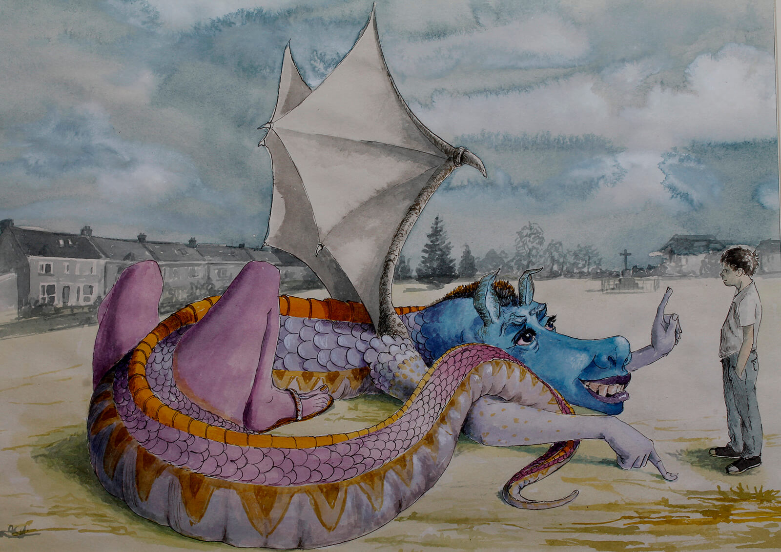 Dragon in the Park artwork
